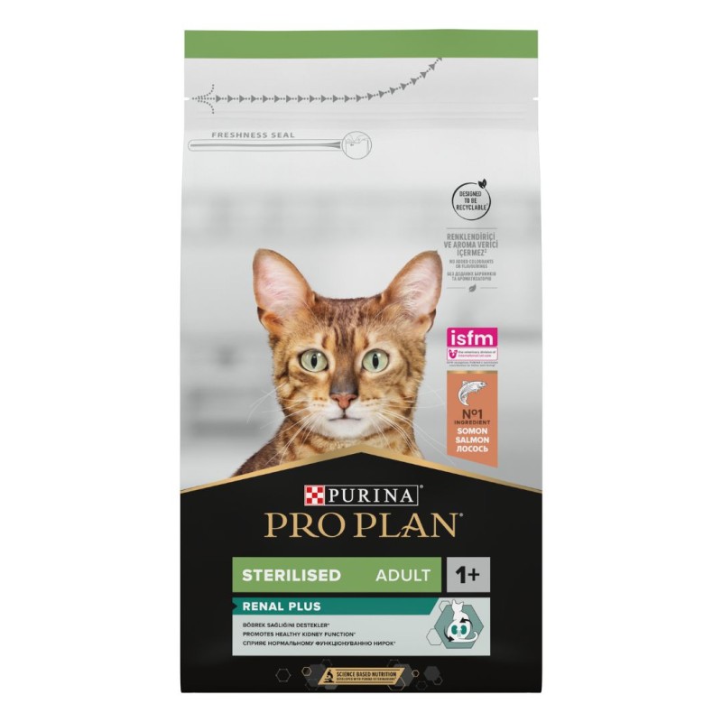 Pro Plan Sterilised Somonlu Kedi Kuru Mama ambalajı