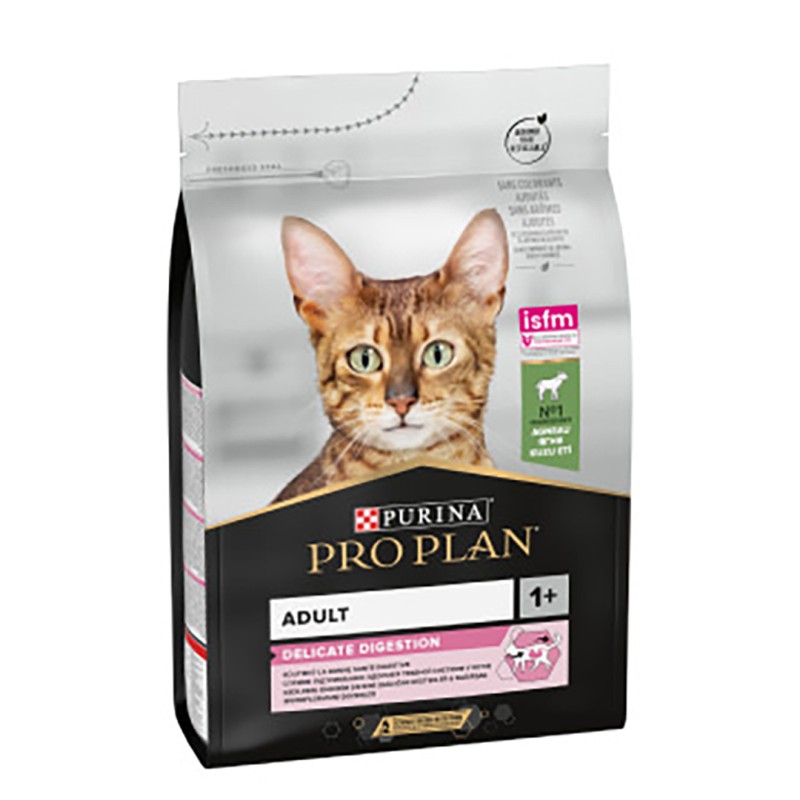 Pro Plan Delicate Kuzu Etli Kedi Kuru Mama ambalajı
