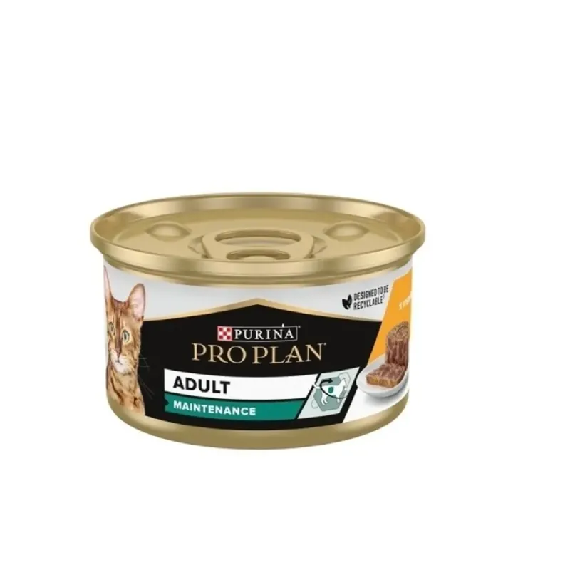 Pro Plan Adult Tavuklu Kedi Yaş Mama ambalajı