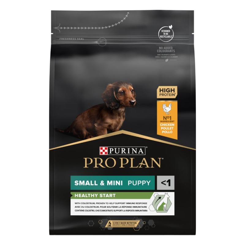 Pro Plan Small & Mini Puppy Tavuklu Köpek Kuru Mama ambalajı