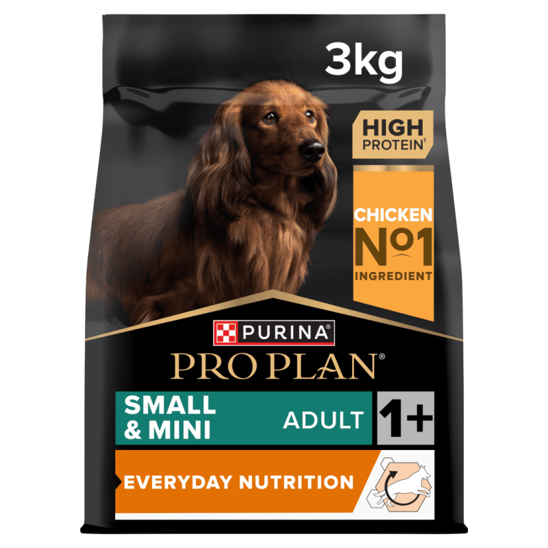 Pro Plan Small & Mini Adult Tavuklu Köpek Kuru Mama Pro Plan Small & Mini Adult Tavuklu Köpek Kuru Mama ambalajı