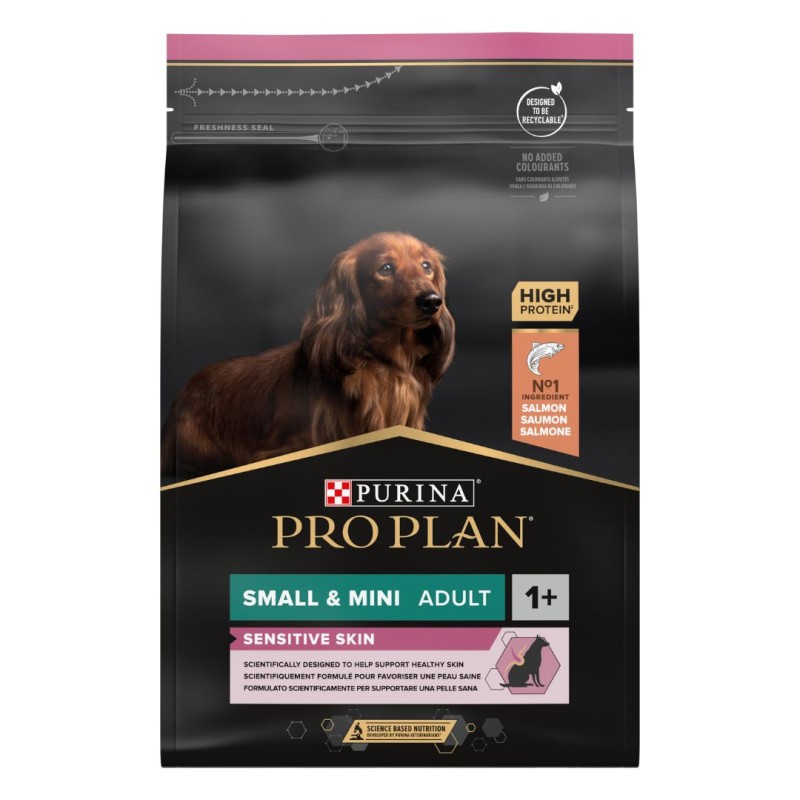 Pro Plan Small & Mini Adult Somonlu Köpek Kuru Mama ambalajı