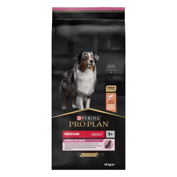 Pro Plan Medium Adult Somonlu ambalajı