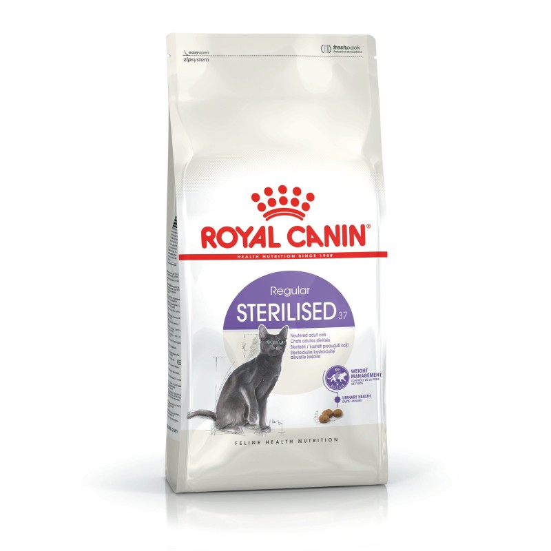 Royal Canin Sterilised 37 Kedi Kuru Mama ambalajı