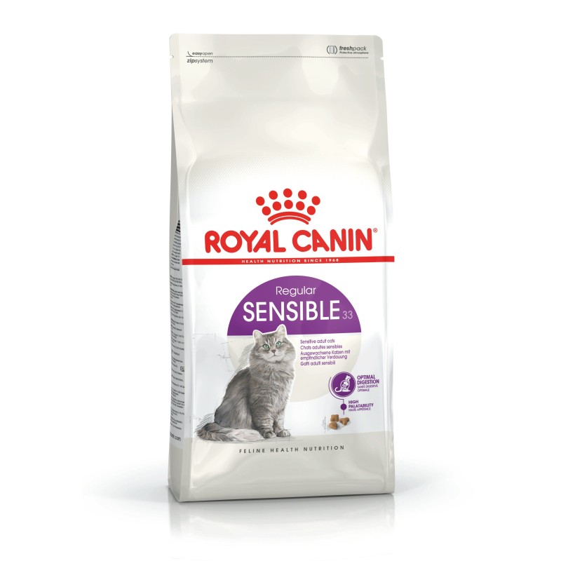 Royal Canin Sensible 33 Kedi Kuru Mama ambalajı