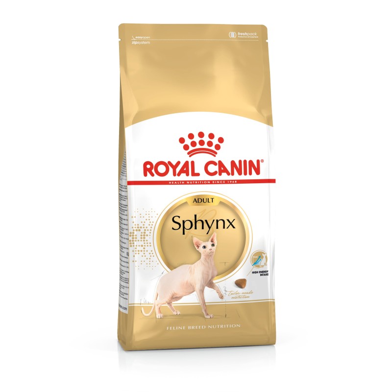 Royal Canin Sphynx Adult Kedi Kuru Mama Royal Canin Sphynx Adult Kedi Kuru Mama ambalajı