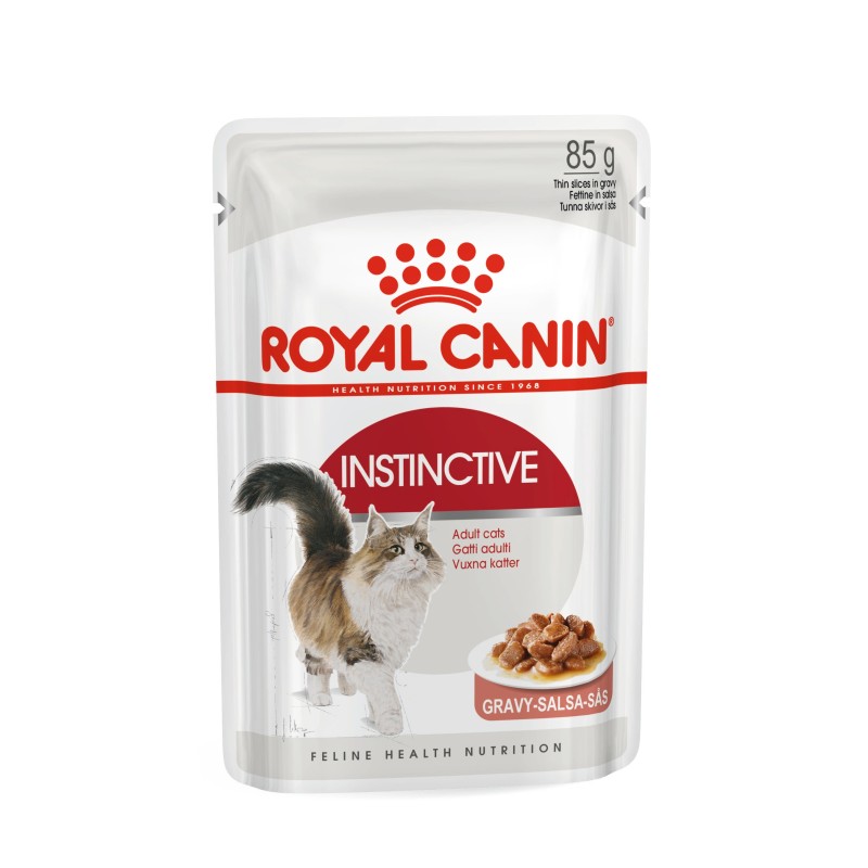 Royal Canin Instinctive Gravy Kedi Yaş Mama ambalajı