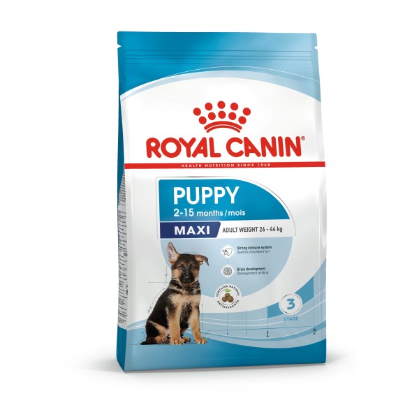 Royal Canin Maxi Puppy ambalajı