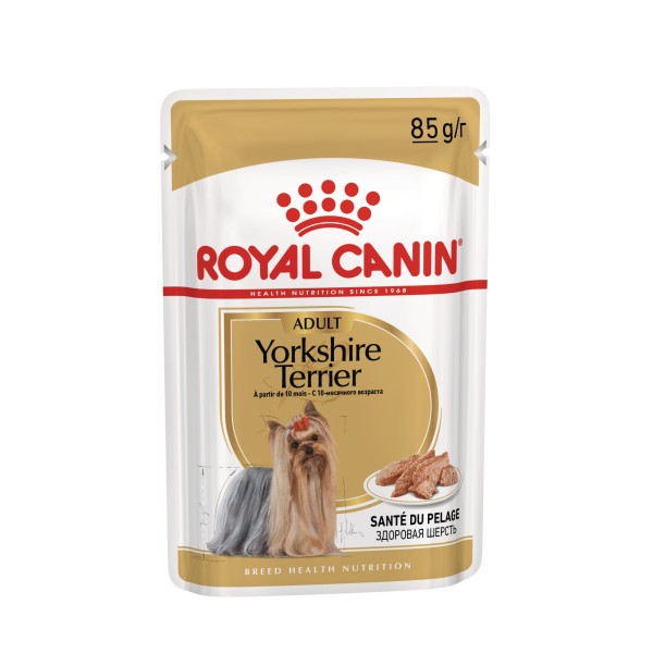 Royal Canin Yorkshire Terrier Adult ambalajı